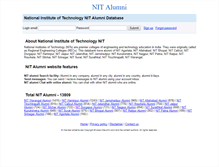 Tablet Screenshot of nitalumni.com